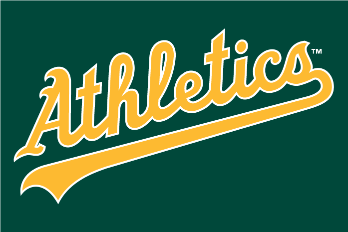 Oakland Athletics 1994-2013 Jersey Logo vinyl decal